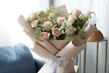 Cafe Mocha-champagne rose