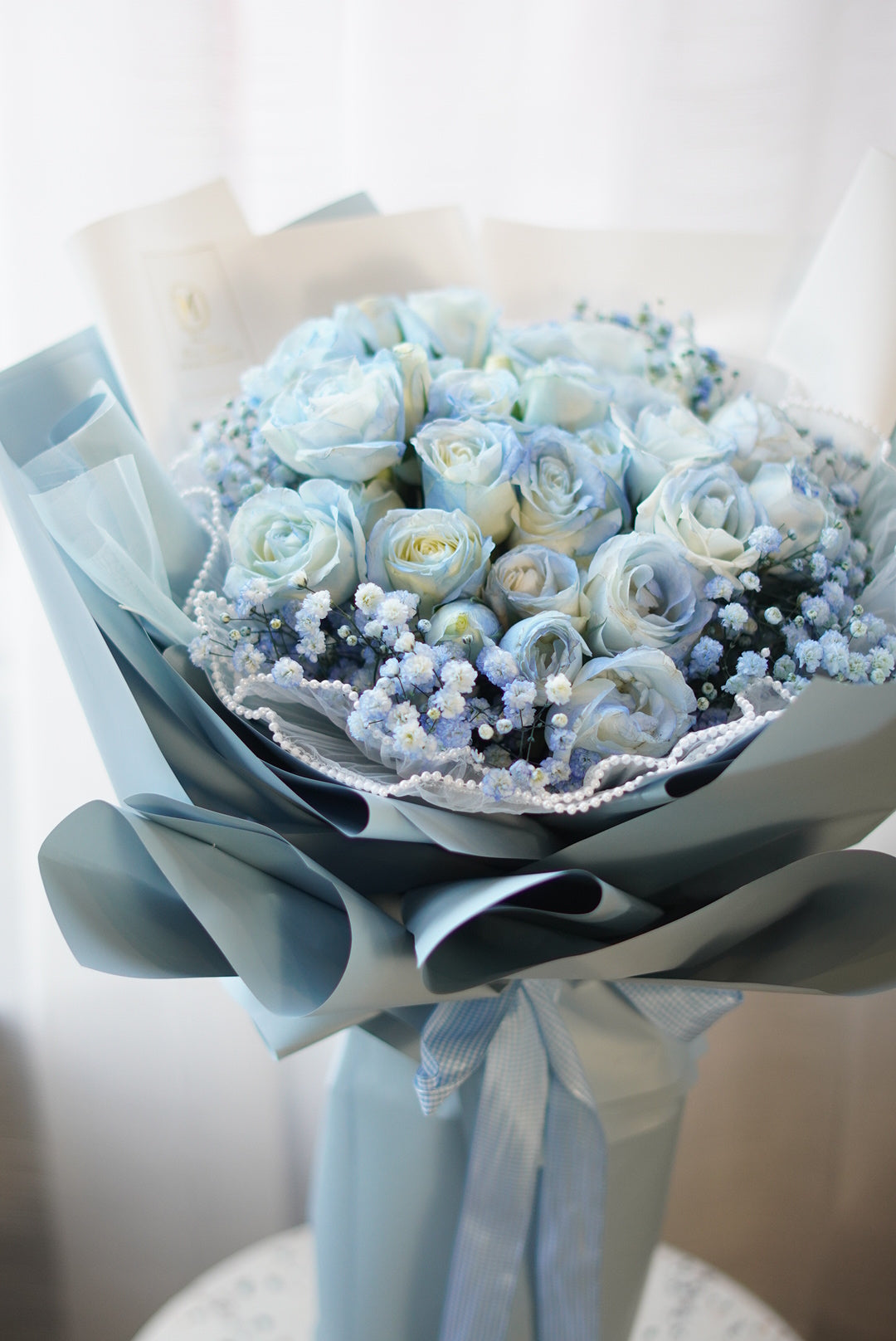 Baby Blue Spray Roses
