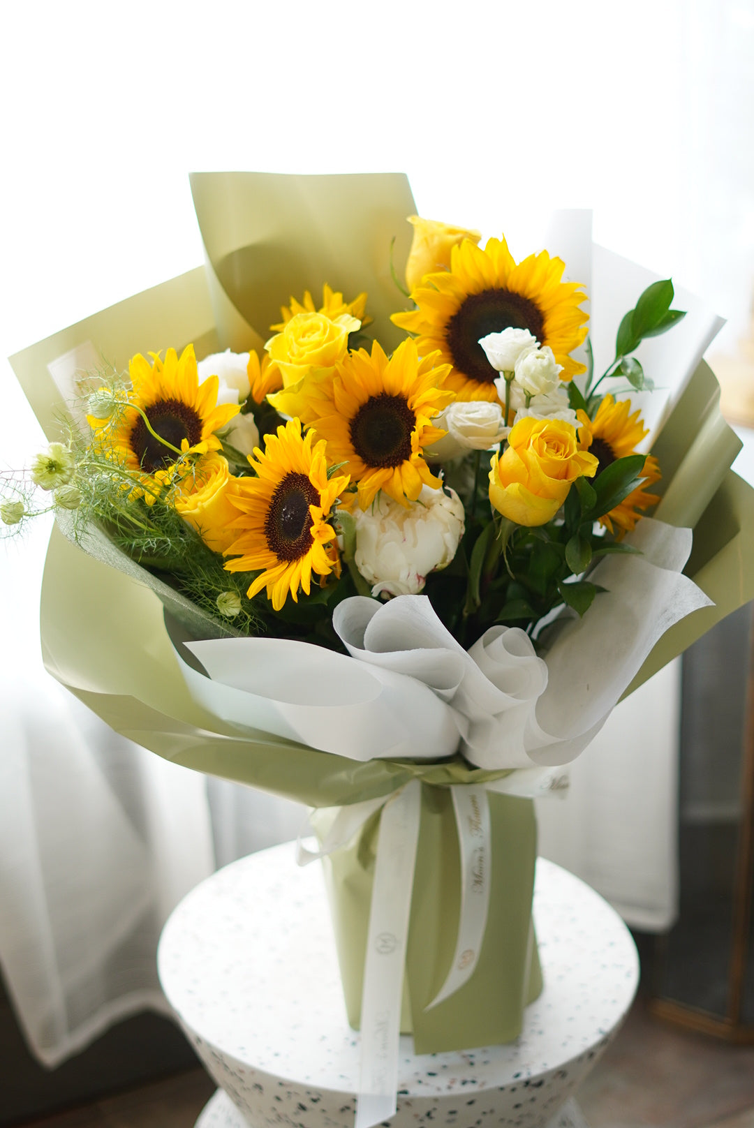 向日葵花束