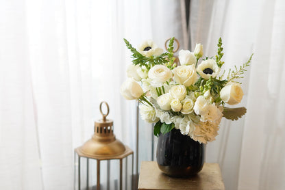 12 lavender roses basket of love