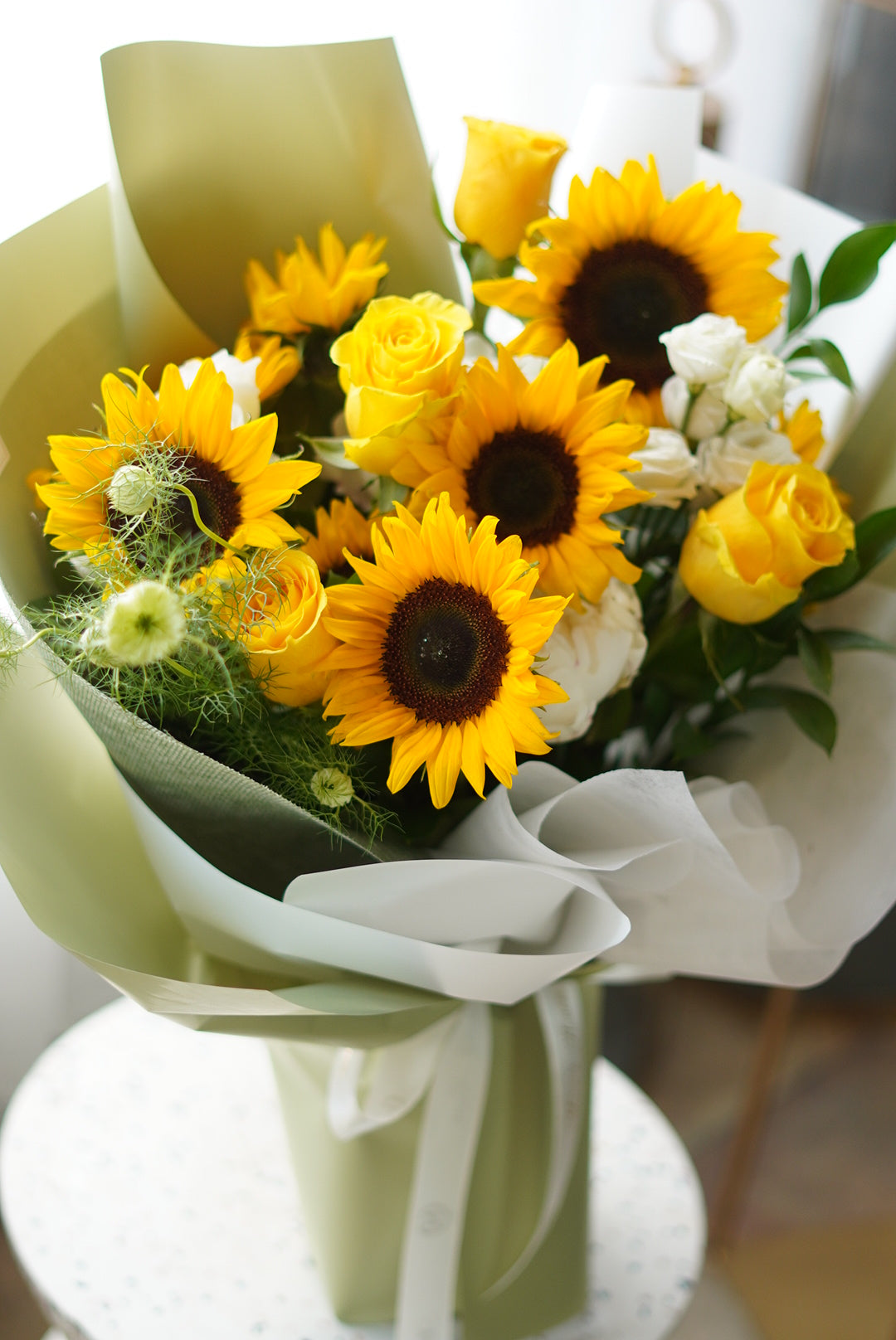 向日葵花束
