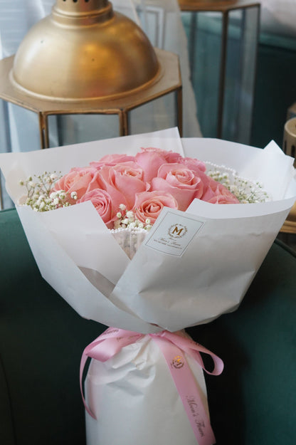 15 朵薰衣草玫瑰