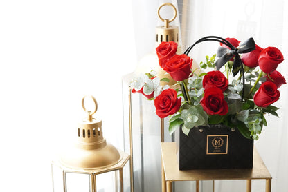 12朵玫瑰-爱情花篮